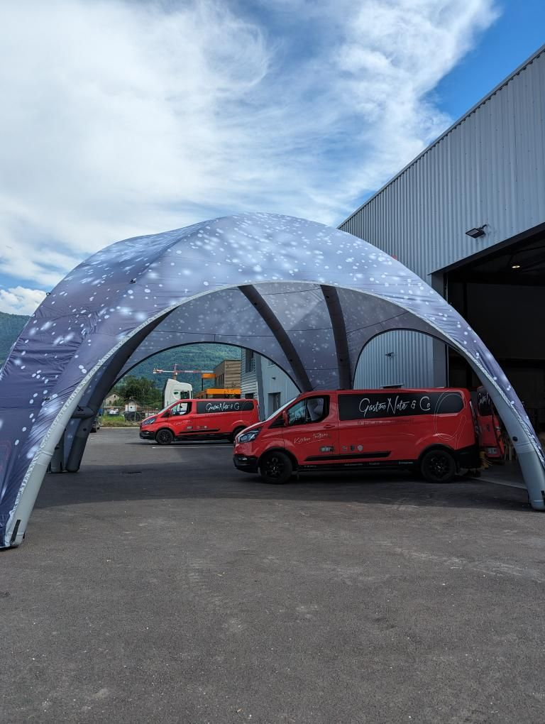 Tenda Gonfiabile Doppia X