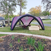 Tenda gonfiabile a forma di V