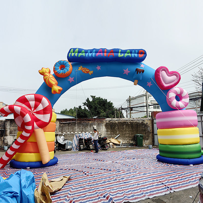 Arco Gonfiabile Con Ventilatore